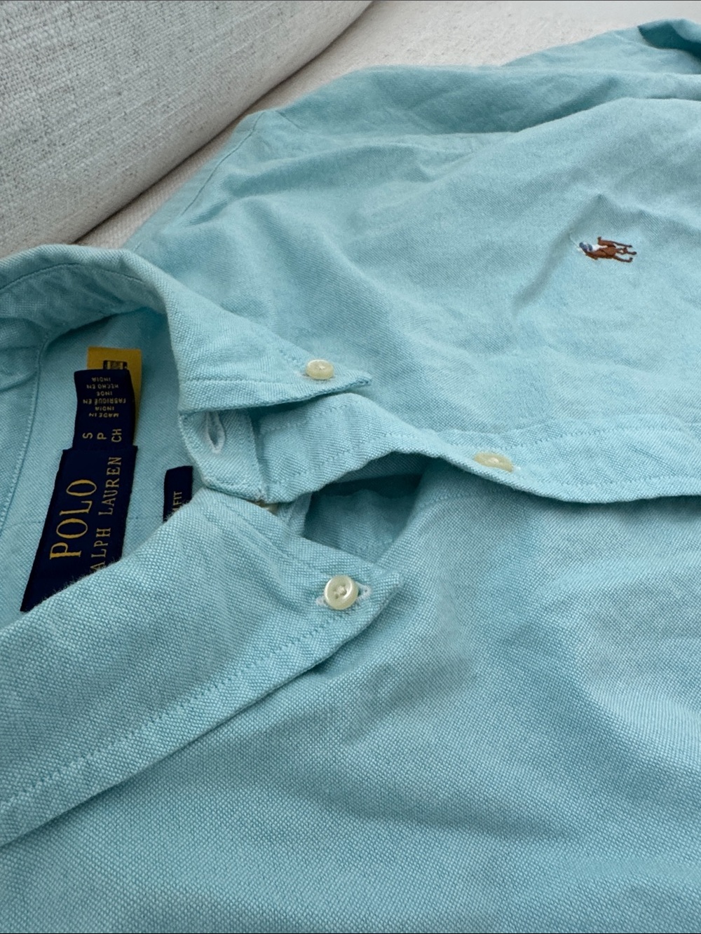 Polo Ralph Lauren Iconic Logo Oxford Shirt - Picture 14 of 14